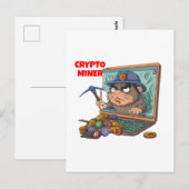 クリプトマイナー ポストカード (正面/裏面)