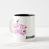 クリプトママママグ ツートーンマグカップ (正面左)