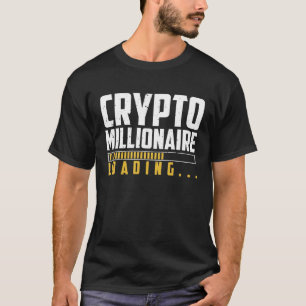 クリプトミリオネアレトロビットコインBTCホテルGra Tシャツ
