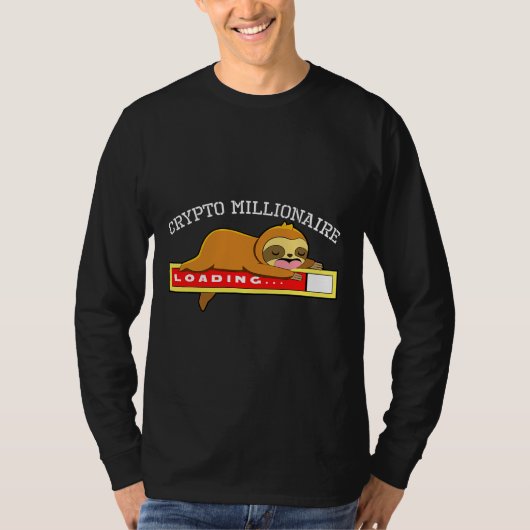 クリプトミリオネアースロッスビットコイン31 Tシャツ (正面)