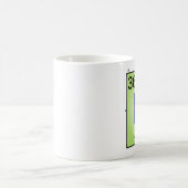 クリプトンの (Kr)要素のマグ コーヒーマグカップ (中央)