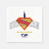 クリプトンエンブレムの最後の息子 スタンダードカクテルナプキン (正面)