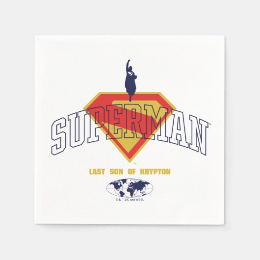 クリプトンエンブレムの最後の息子 スタンダードカクテルナプキン (正面)