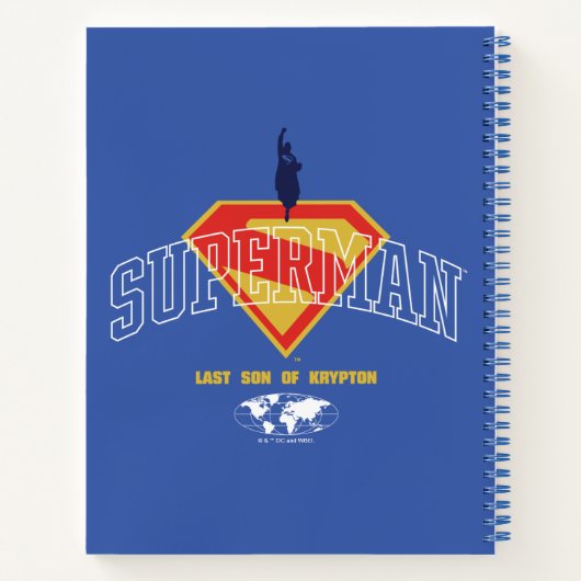 クリプトンエンブレムの最後の息子 ノートブック (裏面)