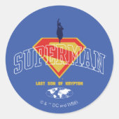 クリプトンエンブレムの最後の息子 ラウンドシール (正面)