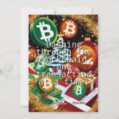 クリプト応援祝ズザホリデーシーズン シーズンカード (裏面)