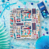 クリプト漫画パネルパターン ペーパープレート (パーティー)