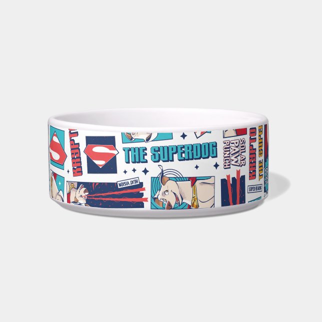 クリプト漫画パネルパターン ボウル (正面)