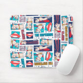 クリプト漫画パネルパターン マウスパッド (マウス)