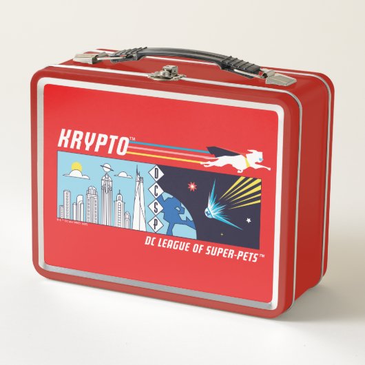 クリプト・アウター・宇宙・トゥ・メトロポリス メタルランチボックス (正面)