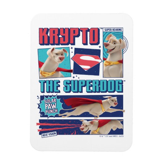 クリプト・ザ・ドすごいッグ・漫画・パネル マグネット (縦)