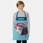 クリプト&マすごいン エプロン (着用した状態)