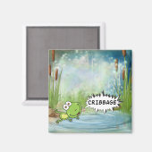 クリベッジカエル マグネット (正面/裏面)