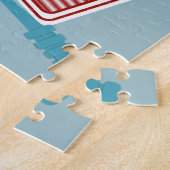 クリベッジゲーム遊ボードとピース ジグソーパズル (側面)