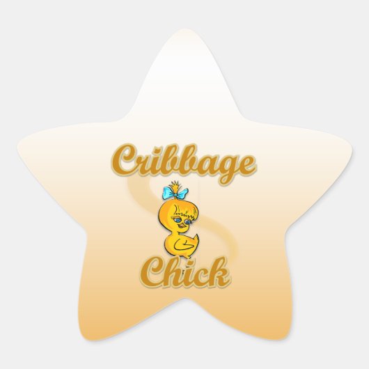 クリベッジシック 星シール (正面)