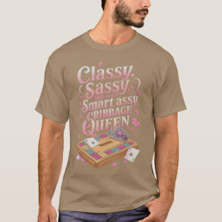 クリベッジチーム スカンクペグ カードゲーム ボードゲーム クリ Tシャツ