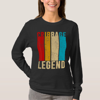 クリベッジレジェンドプレーヤー15二15四Re Tシャツ