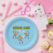 クリベッジロック ペーパープレート (パーティー)