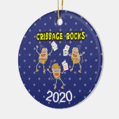 クリベッジ岩 セラミックオーナメント (左)