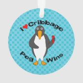 クリベッジ・ペッグ勝利 オーナメント (裏面)