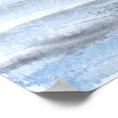 クリベドン埠頭を通過する船 ポスター (角)