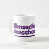 クリマシュツ主義メンシェンシュツ コーヒーマグカップ (正面左)