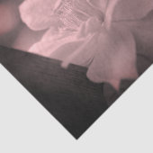 クリマチスフラワーブラック&ホワイトヴィンテージデコップ 薄葉紙 (詳細)