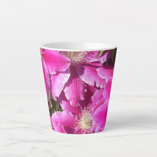 クリマティス8周年記念 カフェラテマグ (正面)