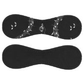 クリマティックGクレフ、 音符記号ミュージックブラック ソフトボール (パネル)