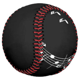 クリマティックGクレフ、 音符記号ミュージックブラック ソフトボール