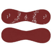 クリマティックGクレフ、 音符記号ミュージックレッド ソフトボール (パネル)