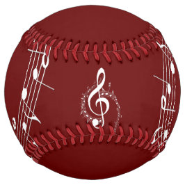 クリマティックGクレフ、 音符記号ミュージックレッド ソフトボール