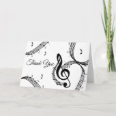 クリマティックGクレフ、 音符記号空白のイン カード (正面)