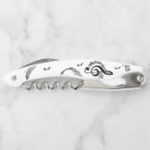 クリマティックGクレフ、 音符記号音楽 ソムリエナイフ (裏面)