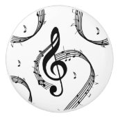 クリマティックGクレフ、 音符記号 セラミックノブ (正面)