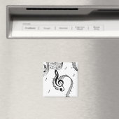 クリマティックGクレフ、 音符記号 マグネット (インサイチュ (食洗機))
