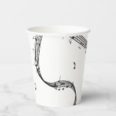 クリマティックGクレフ、 音符記号 紙コップ (右)