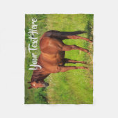 クリマーレホースカスタム フリースブランケット (正面)