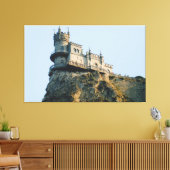 クリミアのキャッスルスワローズの巣 キャンバスプリント (インサイチュ (リビング))