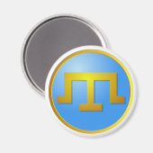 クリミアのタターズタンガ マグネット (正面/裏面)