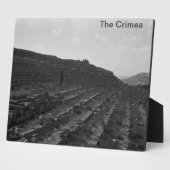 クリミアの円形劇場の石灰石採石場 フォトプラーク (側面)