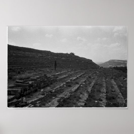 クリミアの円形劇場の石灰石採石場 ポスター (正面)