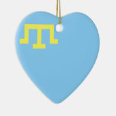 クリミア国旗 セラミックオーナメント (右)