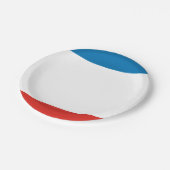 クリミア国旗 ペーパープレート (アングル)