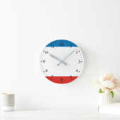 クリミア国旗 ラウンド壁時計 (ホーム)