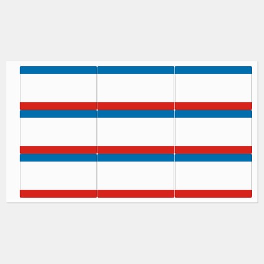 クリミア国旗 ラベル (シート)