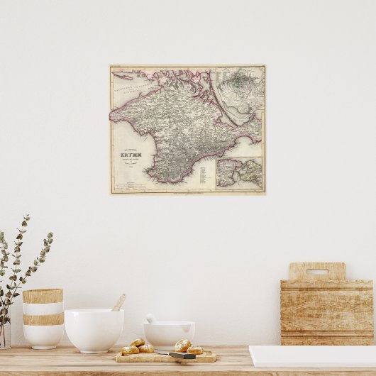 クリミア・ウクライナ ポスター (キッチン)