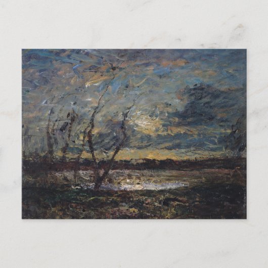 クリミュー郊外の風景 ポストカード (正面)