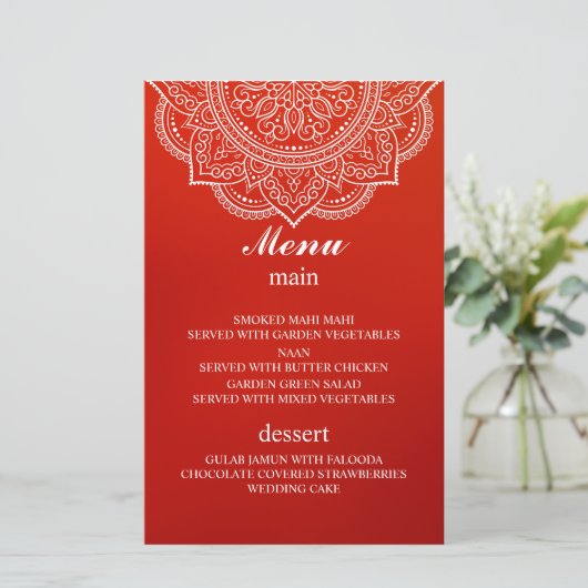 クリムエレガントムペイズリーインディアンヒンズ結婚ー教徒 (スタンド正面)