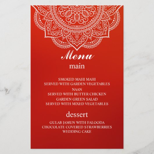 クリムエレガントムペイズリーインディアンヒンズ結婚ー教徒 (正面)